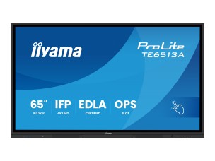 iiyama ProLite TE6513A-B1AG 65" Class (64.5" viewable) LED-backlit LCD display - 4K - for digital signage / interactive communication