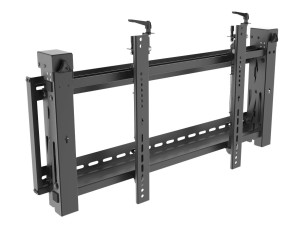 Startech Video Wall Mount - For 45" to 70" Displays - Pop-Out - Micro-Adjustment - Steel - VESA Wall Mount - TV Video Wall System (VIDWALLMNT) bracket - for video wall - black