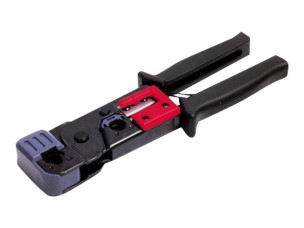 Startech RJ45 RJ11 Crimp Tool with Cable Stripper - RJ45+RJ11 Strip & Crimp Tool - Crimp tool (RJ4511TOOL) - crimp tool
