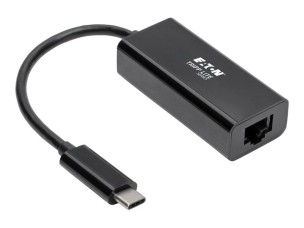 Eaton Tripp Lite Series USB C to Gigabit Ethernet Adapter USB Type C to Gbe 10/100/1000 - network adapter - USB-C 3.1 - Gigabit Ethernet