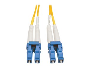 Eaton Tripp Lite Series Duplex Singlemode 9/125 Fiber Patch Cable (LC/LC), 5M (16 ft.) - patch cable - 5 m - yellow