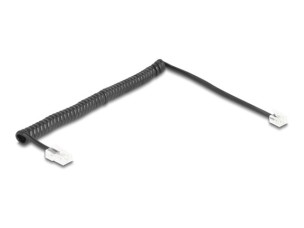Delock phone cable - 2 m - black