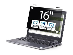 Startech 16-inch 16:10 Touch Privacy Screen, Anti-Glare Privacy Filter, Laptop Monitor Screen Protector with +/- 30 Deg. View Angle, Flip-Up - 51% Blue Light Reduction (16LT6-PRIVACY-SCREEN) - notebook privacy filter