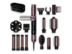 Cecotec AirGlam 14in1 Flex - hair dryer/hair styler - black