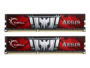 G.Skill AEGIS F3-1600C11D-16GIS - DDR3 - kit - 16 GB: 2 x 8 GB - DIMM 240-pin - 1600 MHz / PC3-12800 - unbuffered