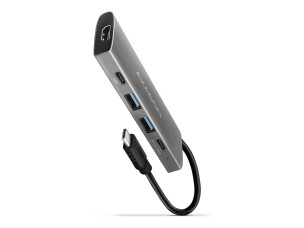 AXAGON HMC-5G21 - docking station - USB-C 3.2 Gen 2 / USB4 / Thunderbolt 3 / Thunderbolt 4 / Thunderbolt 5 - HDMI