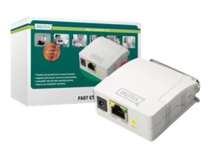ASSMANN DN-13001-1 - print server - parallel - 10/100 Ethernet