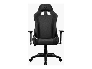 Arozzi Avanti - gaming chair - soft fabric, polyurethane leather, metal frame - dark grey