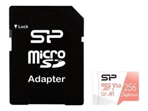 SILICON POWER Superior - flash memory card - 256 GB - microSDXC UHS-I