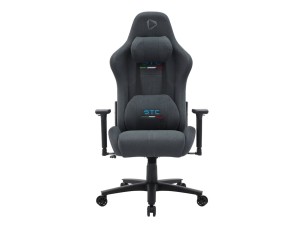 Onex STC Snug L - gaming chair - short pile linen fabric - graphite