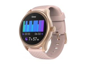 Hama 5010 - rose gold zinc alloy - smart watch with strap - rose