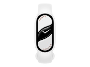 Xiaomi Smart Band 10 Ceramic Edition activity tracker with strap - pearl white