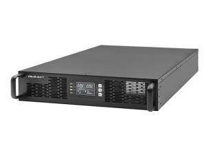 Qoltec - UPS - power factor 1.0, LCD, EPO, on-line - 3000 watt - 3000 VA