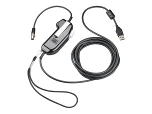 HP Poly - PTT (push-to-talk) headset adapter for headset - monaural, no serial - TAA Compliant