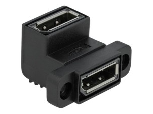 Delock Easy 45 - snap-in module - black