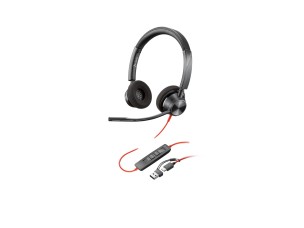 HP Poly Blackwire 3320 - headset - USB-C