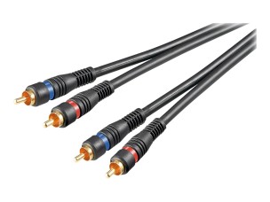 goobay audio cable - composite audio - 1.5 m