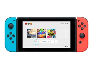 Nintendo Switch with Neon Blue and Neon Red Joy-Con - Game console - black, neon red, neon blue