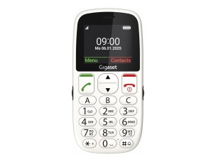 Gigaset GL395 - pearl white - feature phone - 32 MB - GSM