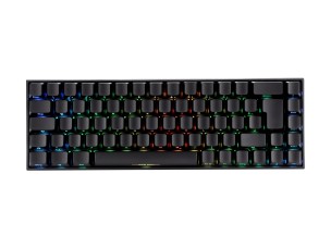 DELTACO GAMING DK440R - keyboard - German - black Input Device