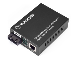 Black Box - fibre media converter - 1GbE