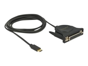 Delock - USB / parallel cable - USB-C to DB-25 - 1.8 m