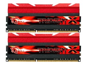 G.Skill TridentX Series - DDR3 - kit - 16 GB: 2 x 8 GB - DIMM 240-pin - 2400 MHz / PC3-19200 - unbuffered