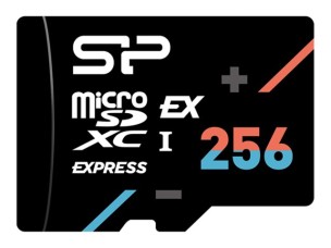 SILICON POWER Hypera - flash memory card - 256 GB - microSD PCI Express Gen 3x1 UHS-I