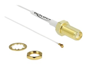 Delock antenna cable - 20 cm - white