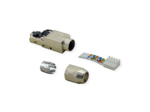 Roline network connector - silver