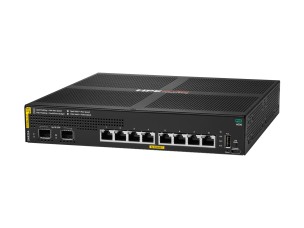 HPE Aruba Networking CX 6000 8p 10M/100M/1G Class4 PoE 2p SFP 1G 67W Switch - switch - 8 ports - Managed - rack-mountable