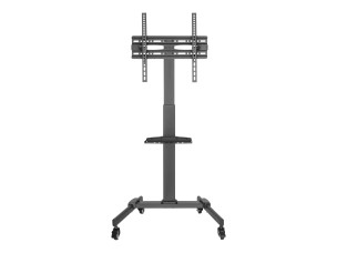 Equip Pro rticulating Dual Monitor Desk Mount Bracket - Universal cart - for LCD TV - black