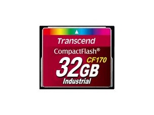 Transcend CF170 Industrial - flash memory card - 32 GB - CompactFlash