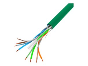 Lanberg bulk cable - 305 m - green