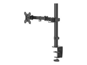 Hama FULLMOTION mounting kit - adjustable arm - for LCD display - black