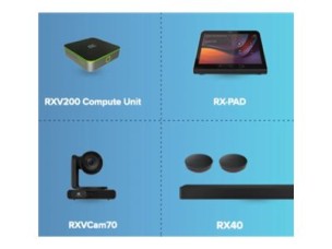 AudioCodes Room Experience (RX) Suite RXV200-B70 - Bundle - video conferencing kit
