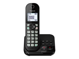 Panasonic KX-TGC463GB - cordless phone - answering system with caller ID + 2 additional handsets