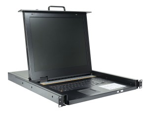 Inter-Tech KVM-1708 LED - KVM console - 17"