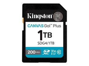 Kingston Canvas Go! Plus - flash memory card - 1 TB - SDXC UHS-I