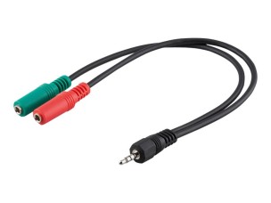 goobay AVK 417-0030 - headset cable - 30 cm