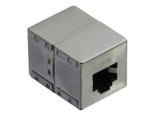 VALUE network coupler - silver