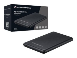 Conceptronic - storage enclosure - SATA 6Gb/s - USB 3.1 (Gen 2)