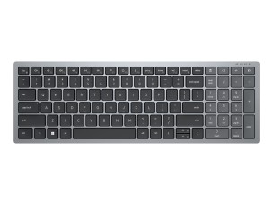 Dell Pro Plus Compact KB740 - keyboard - compact - QWERTY - US International - titan grey Input Device