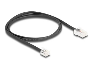Delock phone cable - 1 m - black
