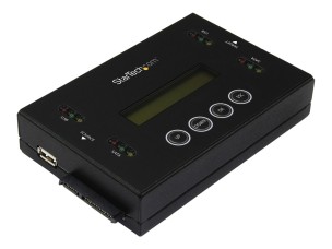StarTech Drive Duplicator & Eraser for USB Flash Drives & 2.5 / 3.5" SATA SSDs/HDDs- 1:1 duplication plus cross-interface - Standalone (SU2DUPERA11) - hard drive / USB drive duplicator