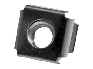 Startech 50 Pkg M6 Cage Nuts for Server Rack Cabinet - Rack nuts (pack of 50) - CABCAGENUTS6 - rack nuts
