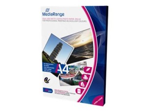 MediaRange - photo paper - matte - 50 sheet(s) - A4 - 250 g/m²
