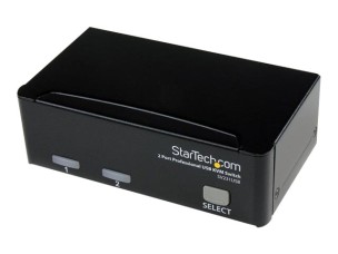 Startech 2 Port Professional USB KVM Switch Kit with Cables - KVM switch - 2 ports