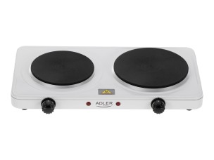 Adler AD 6520 - electric hot plate - white