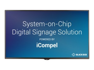 Black Box iCOMPEL System-on-Chip - subscription licence (1 year) + 1 Year Double Diamond Warranty (Standard) - 1 screen